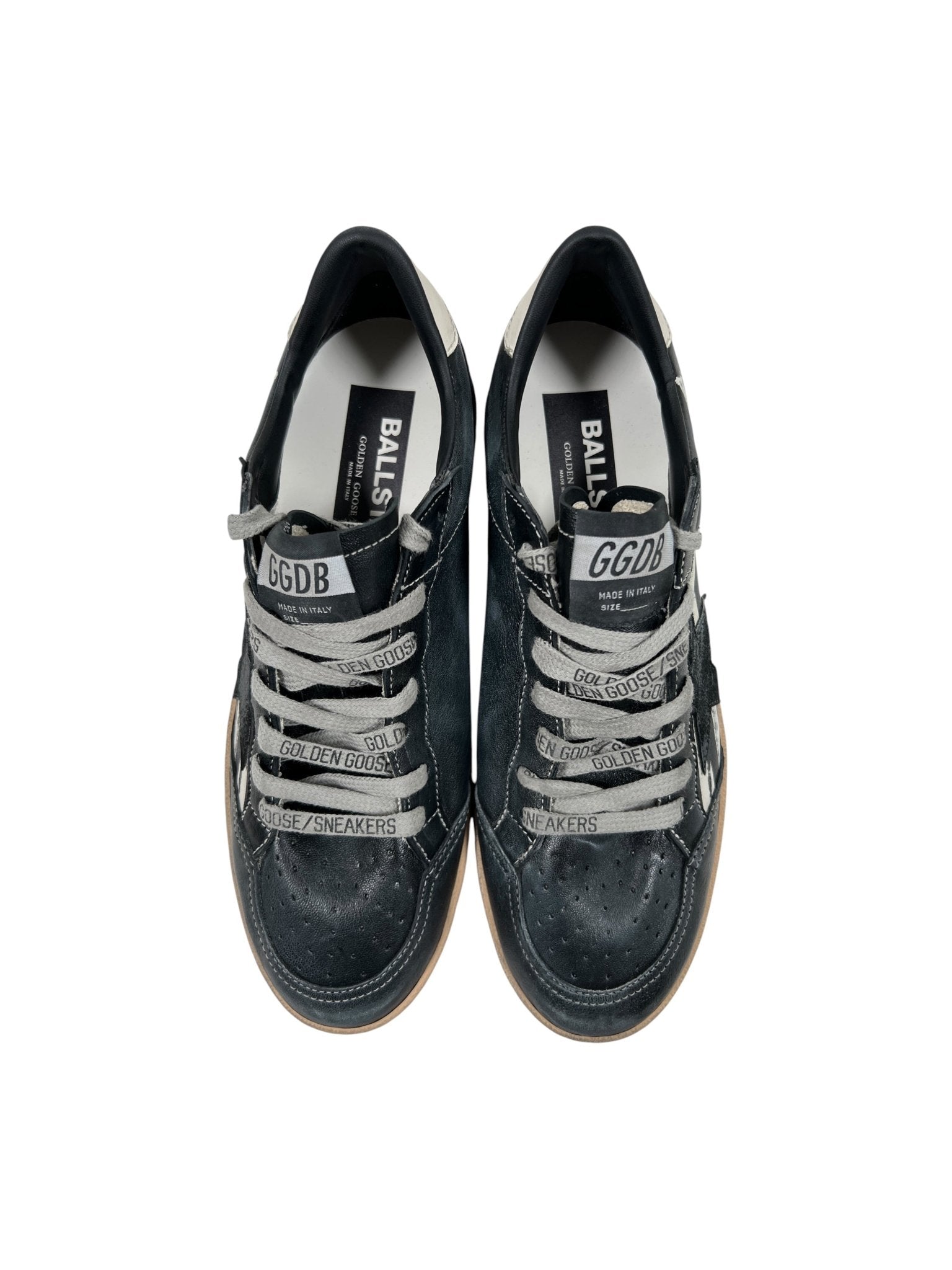 Probus Golden Goose GMF00117 Ball Star Black/Cream Golden Goose GMF00117 Ball Star Black/Cream BLACK