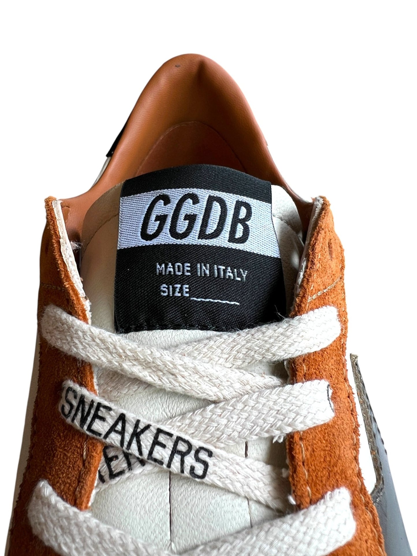 Golden Goose GMF00117 Ball Star Nappa White/Beige/Brown