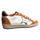 Golden Goose GMF00117 Ball Star Nappa White/Beige/Brown