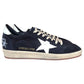 Golden Goose GMF00117 Ball Star Suede Dark Blue/White