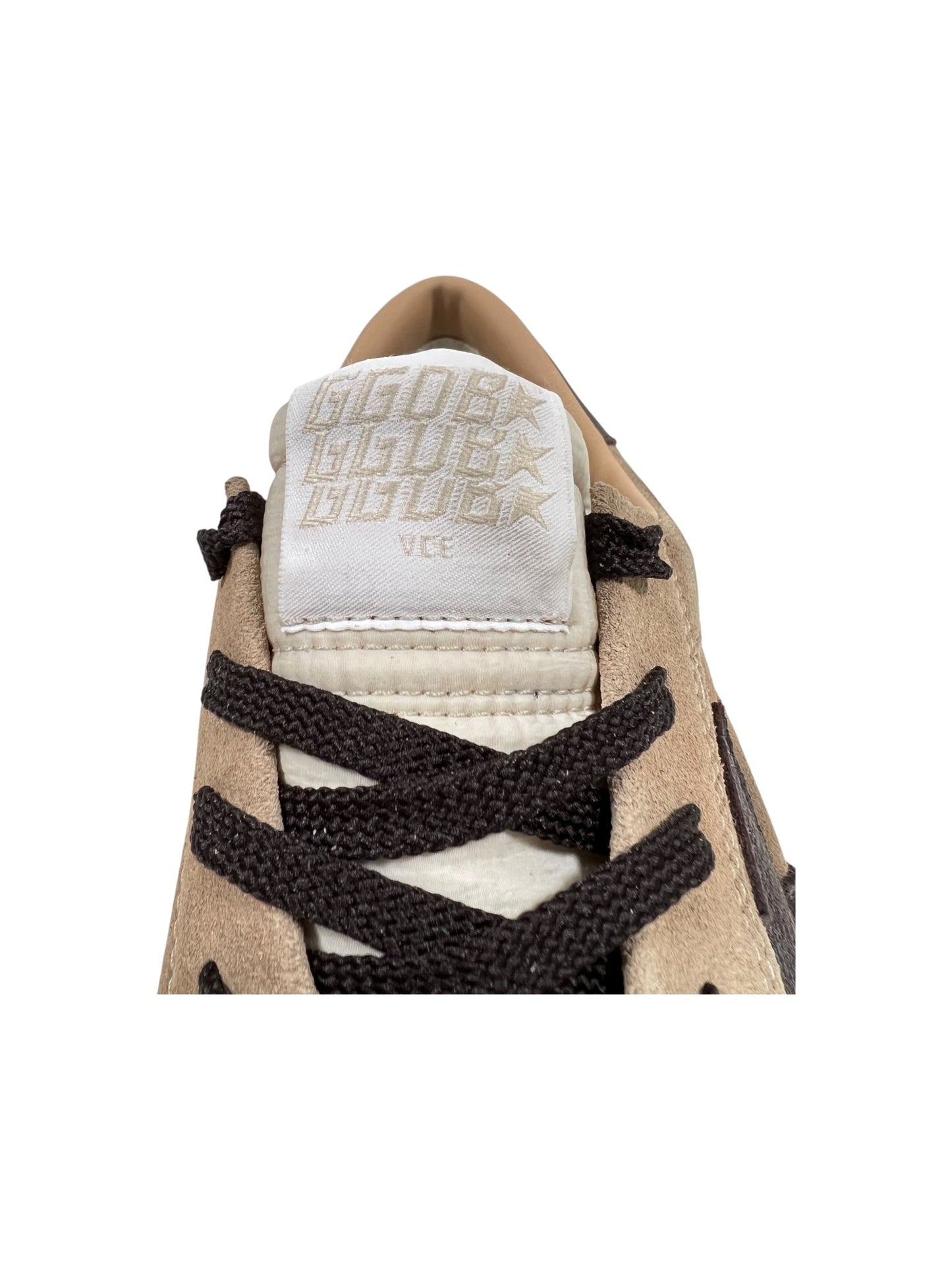 Probus Golden Goose GMF00128 Stardan Suede Beige/Brown Golden Goose GMF00128 Stardan Suede Beige/Brown BROWN