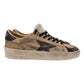 Probus Golden Goose GMF00128 Stardan Suede Beige/Brown Golden Goose GMF00128 Stardan Suede Beige/Brown BROWN