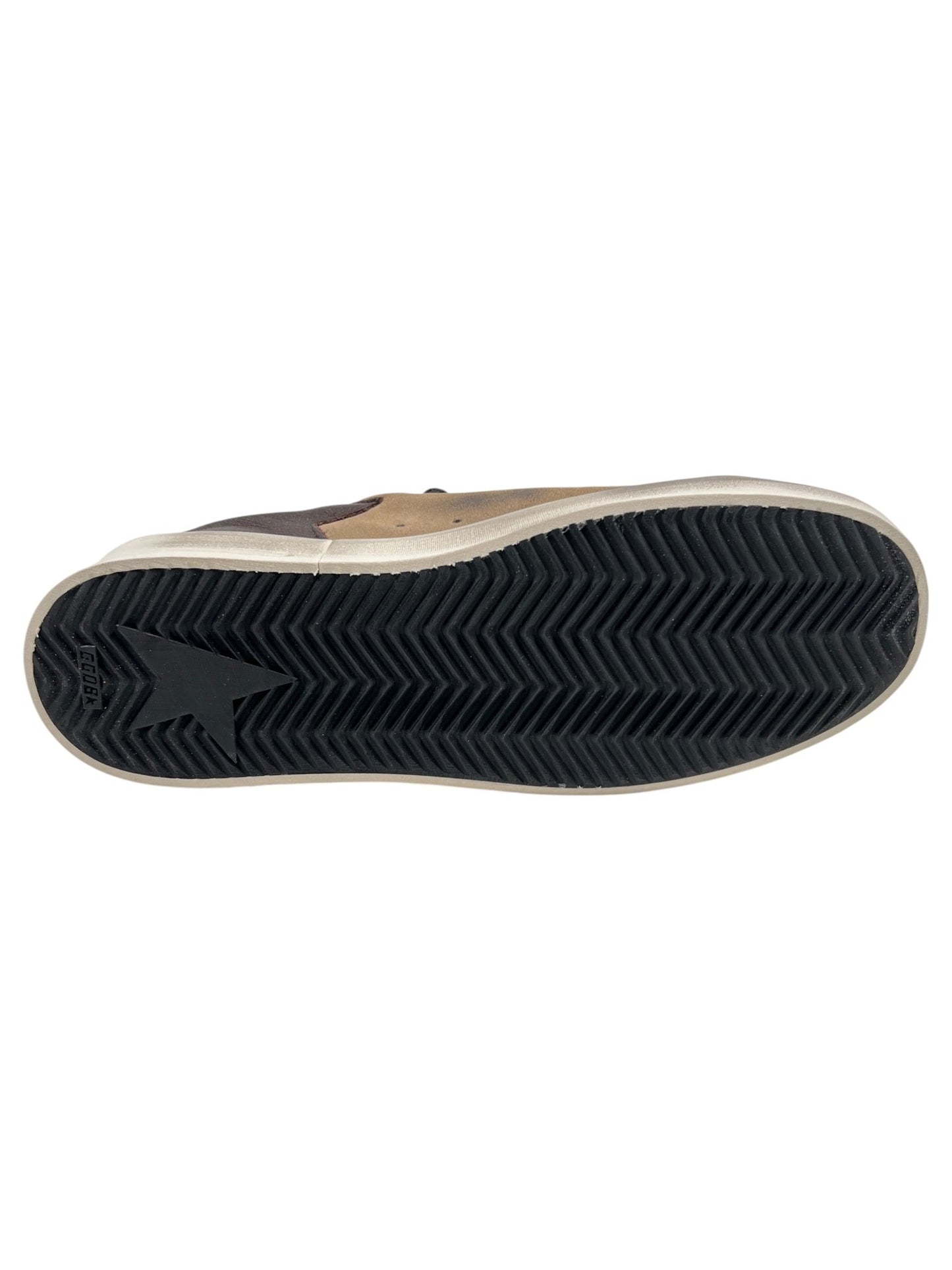 Probus Golden Goose GMF00128 Stardan Suede Beige/Brown Golden Goose GMF00128 Stardan Suede Beige/Brown BROWN