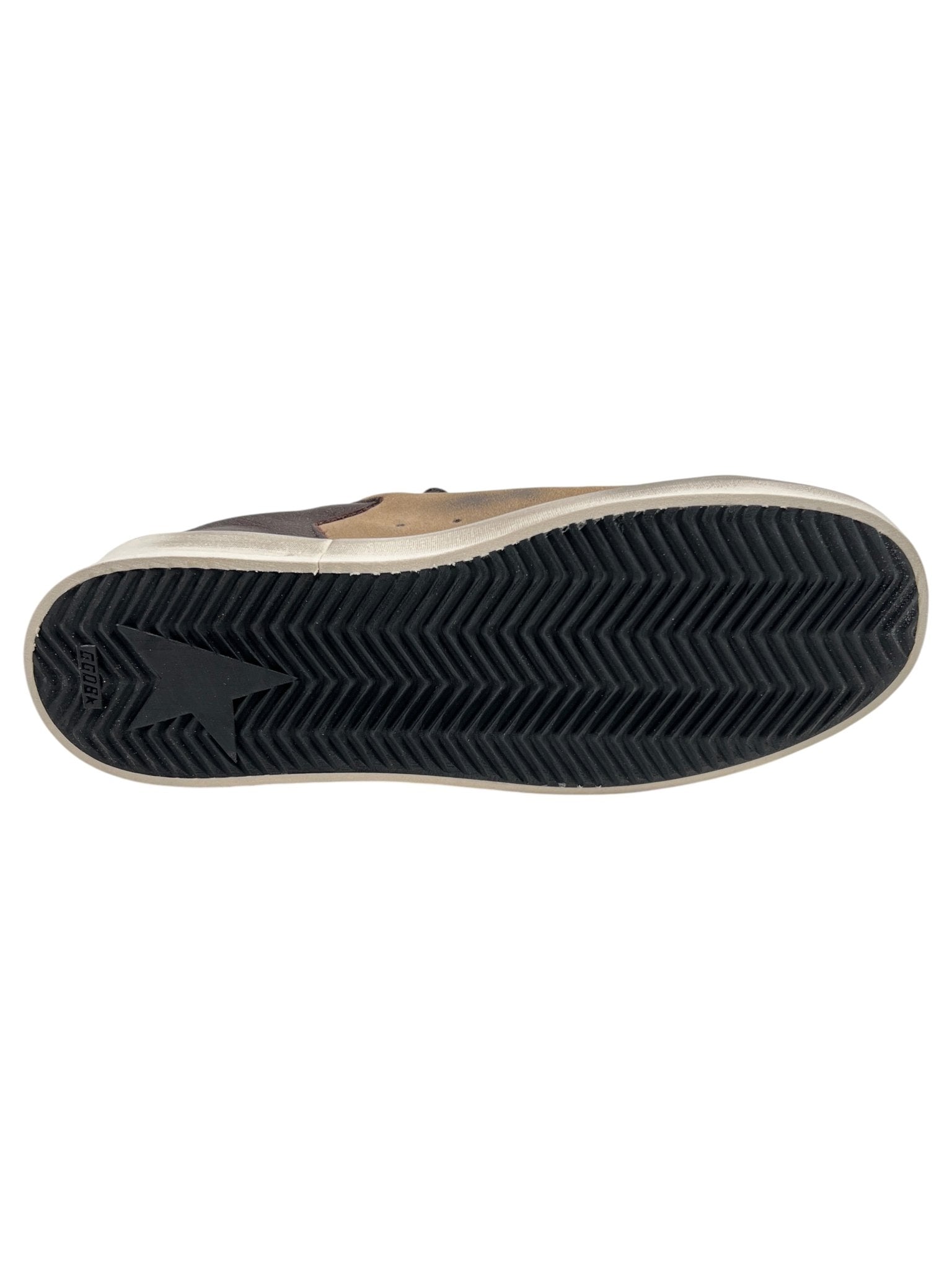 Probus Golden Goose GMF00128 Stardan Suede Beige/Brown Golden Goose GMF00128 Stardan Suede Beige/Brown BROWN