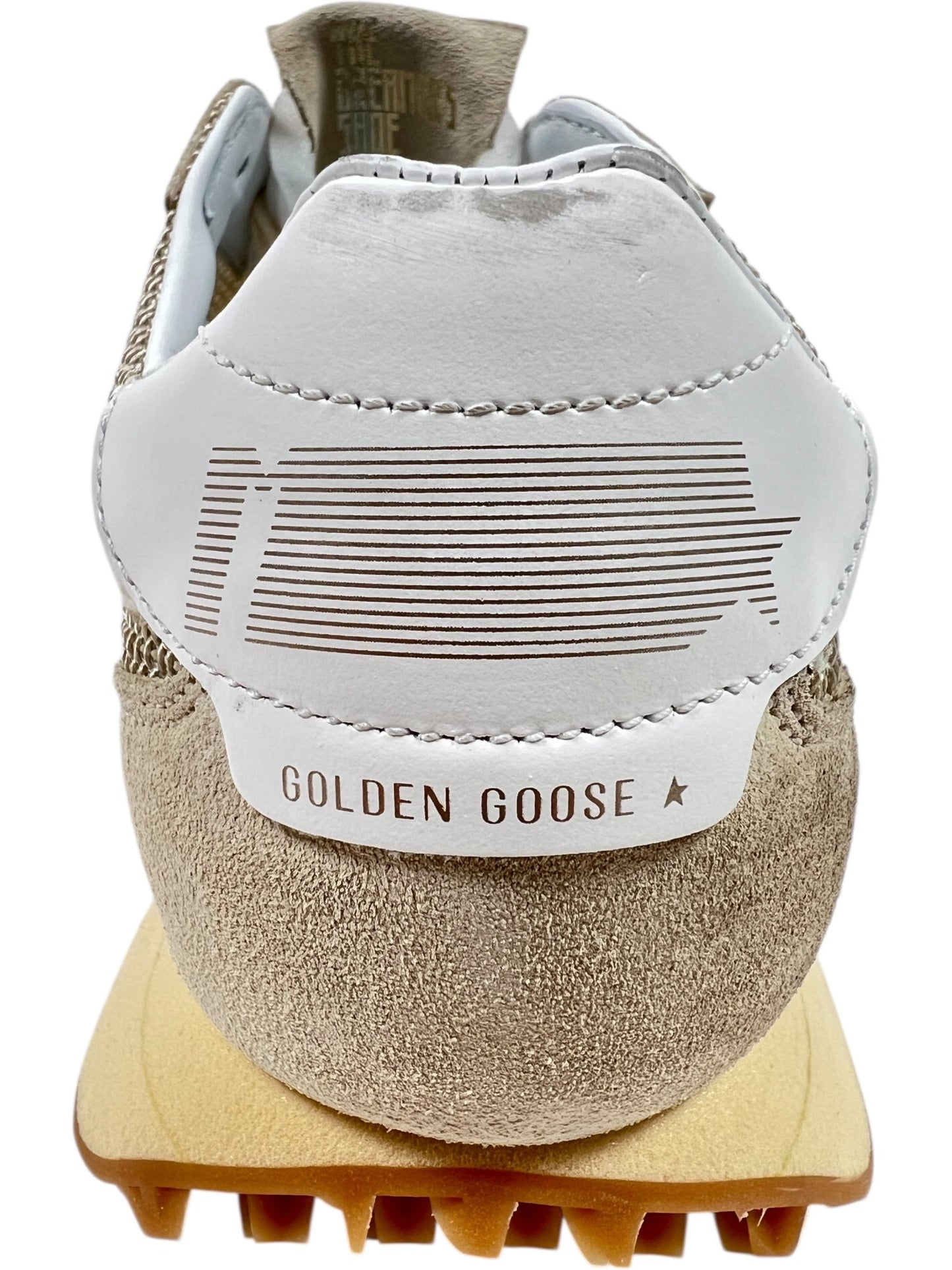 Golden Goose GMF00683 Running Marathon Beige/Black