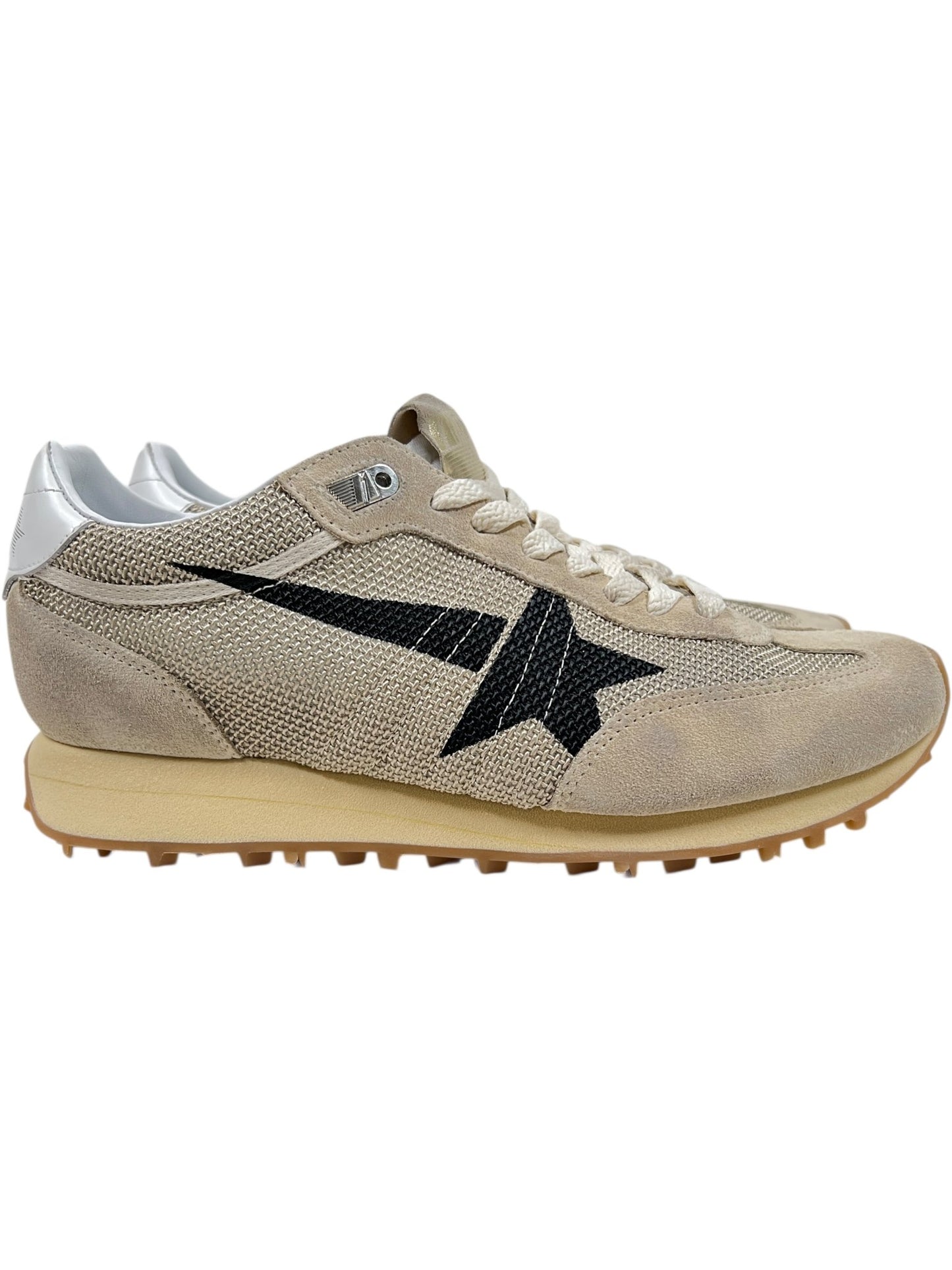 Golden Goose GMF00683 Running Marathon Beige/Black