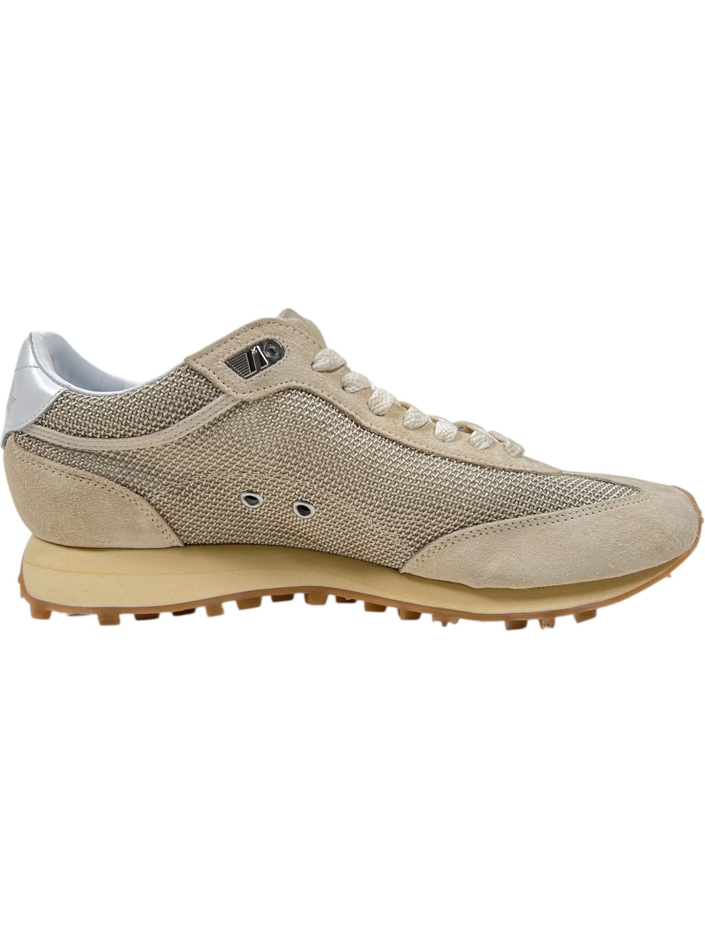 Golden Goose GMF00683 Running Marathon Beige/Black