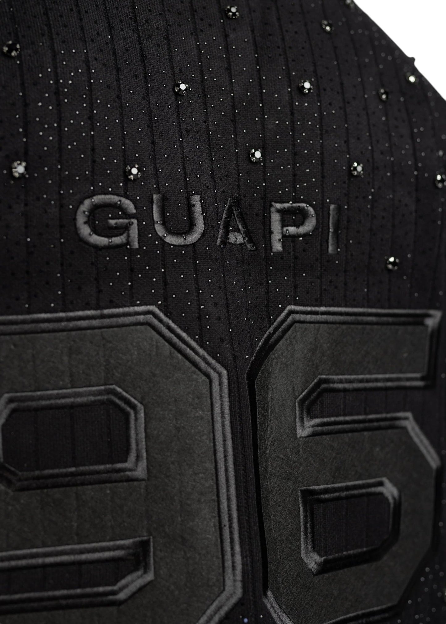 Guapi All Black Knit Hockey Jersey