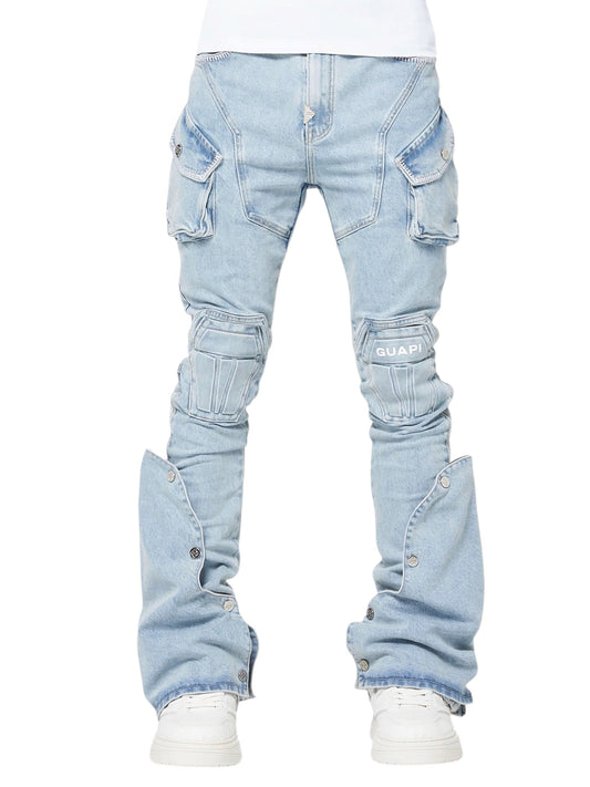 Guapi Aqua Blue Coffin Arc Denim