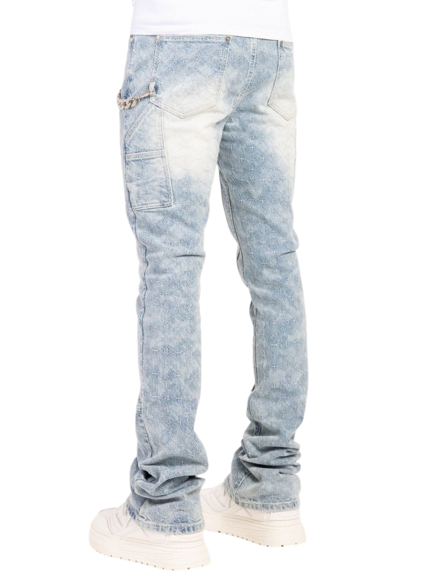 Guapi Aqua Blue Sashiko Denim