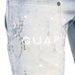 Guapi Aqua Blue Spider Denim