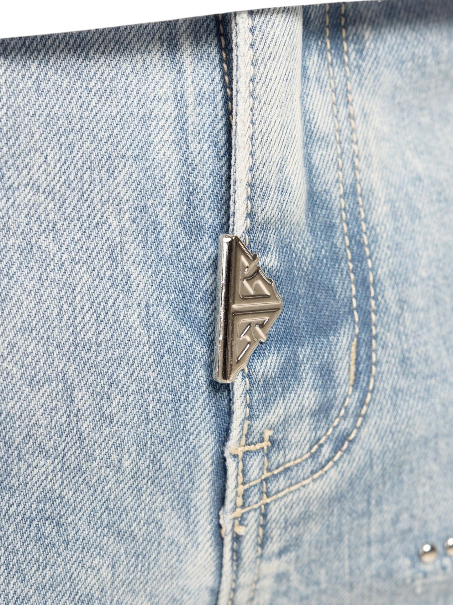 Guapi Aqua Blue Spider Denim