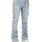 Guapi Aqua Blue Steel Plate Carpenter Denim