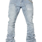 Guapi Aqua Blue Steel Plate Carpenter Denim