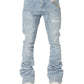 Guapi Aqua Blue Steel Plate Carpenter Denim