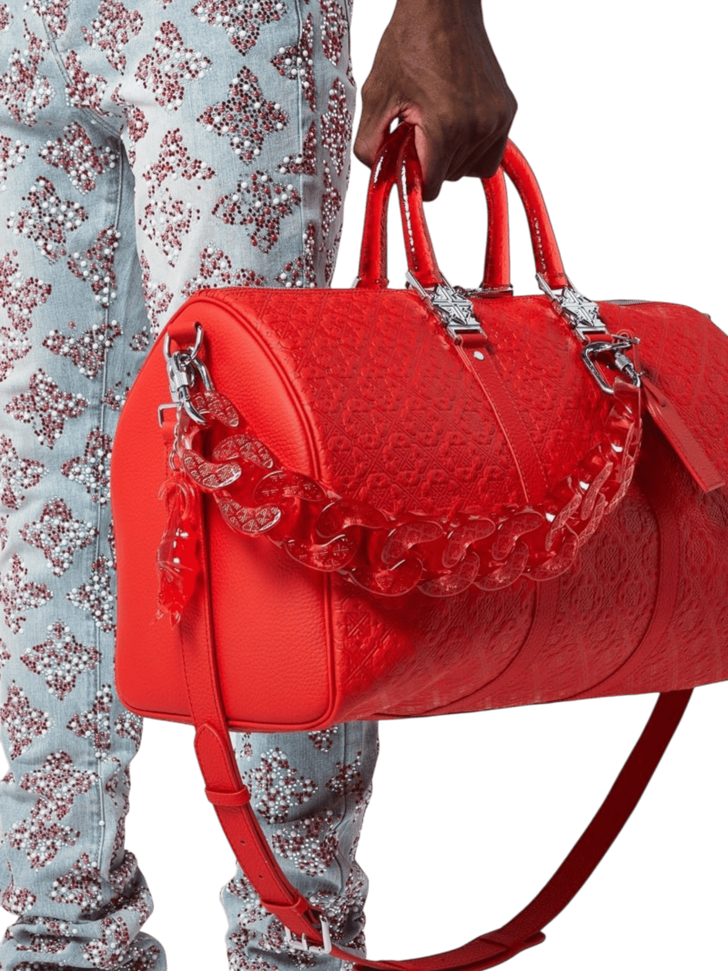 Guapi Blood Red Duffle Bag