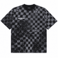 Guapi Checkerboard Tee Black