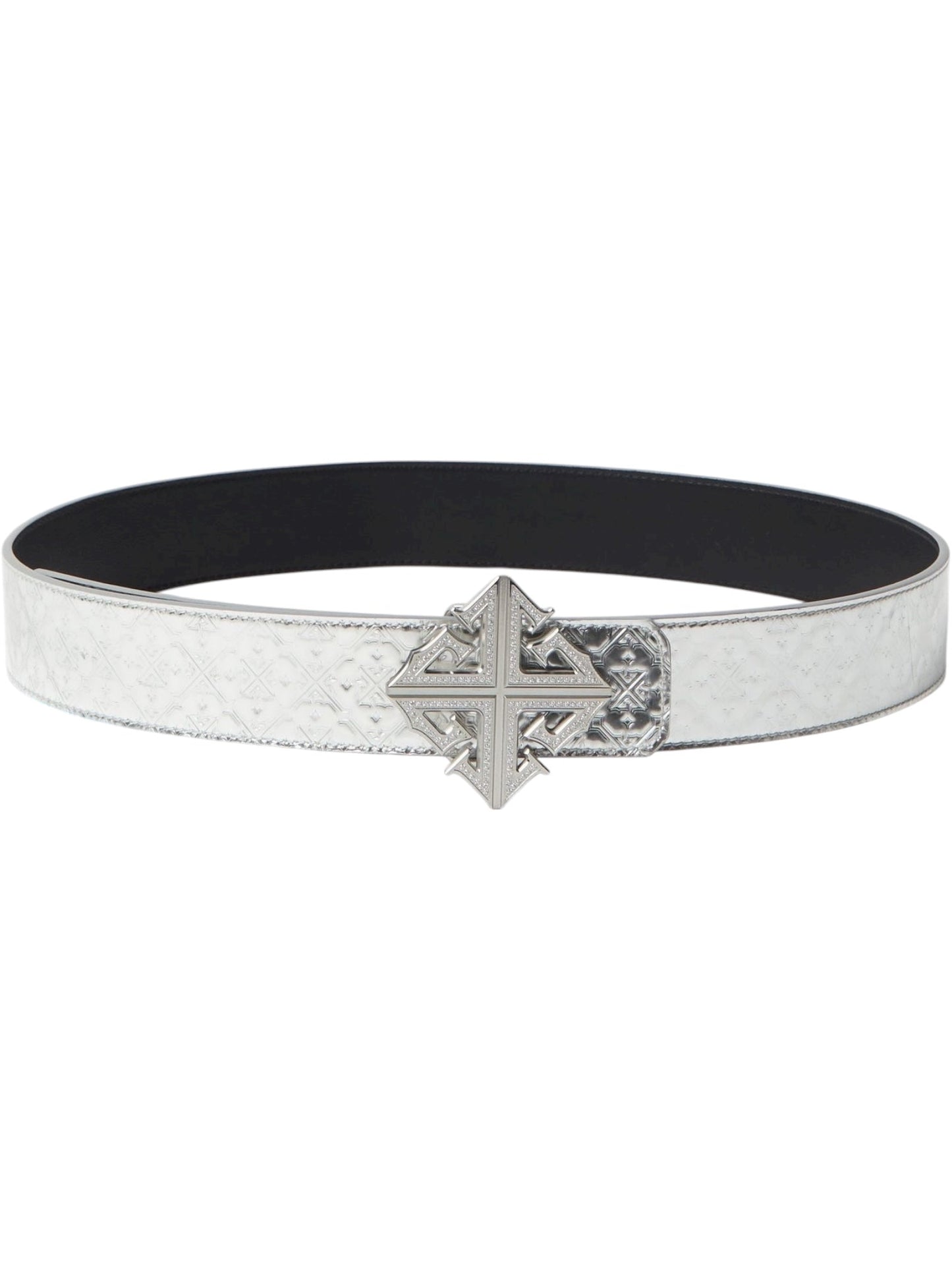 Guapi Chrome Leather Belt