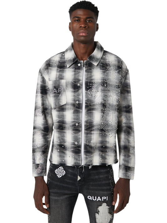 Guapi Cloud Grey Cross Flannel