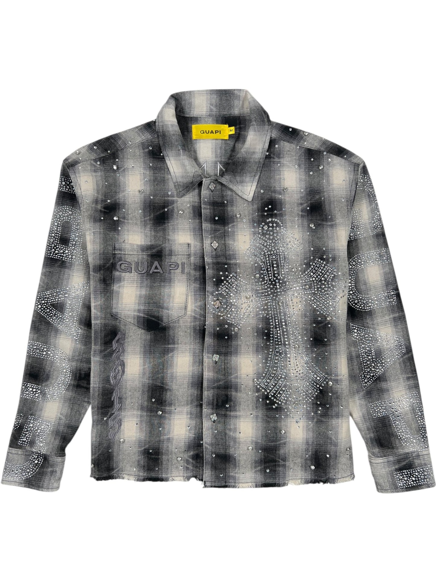 Guapi Cloud Grey Cross Flannel