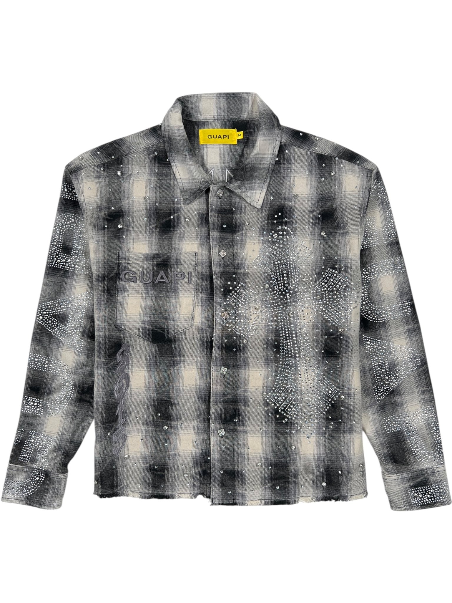 Guapi Cloud Grey Cross Flannel