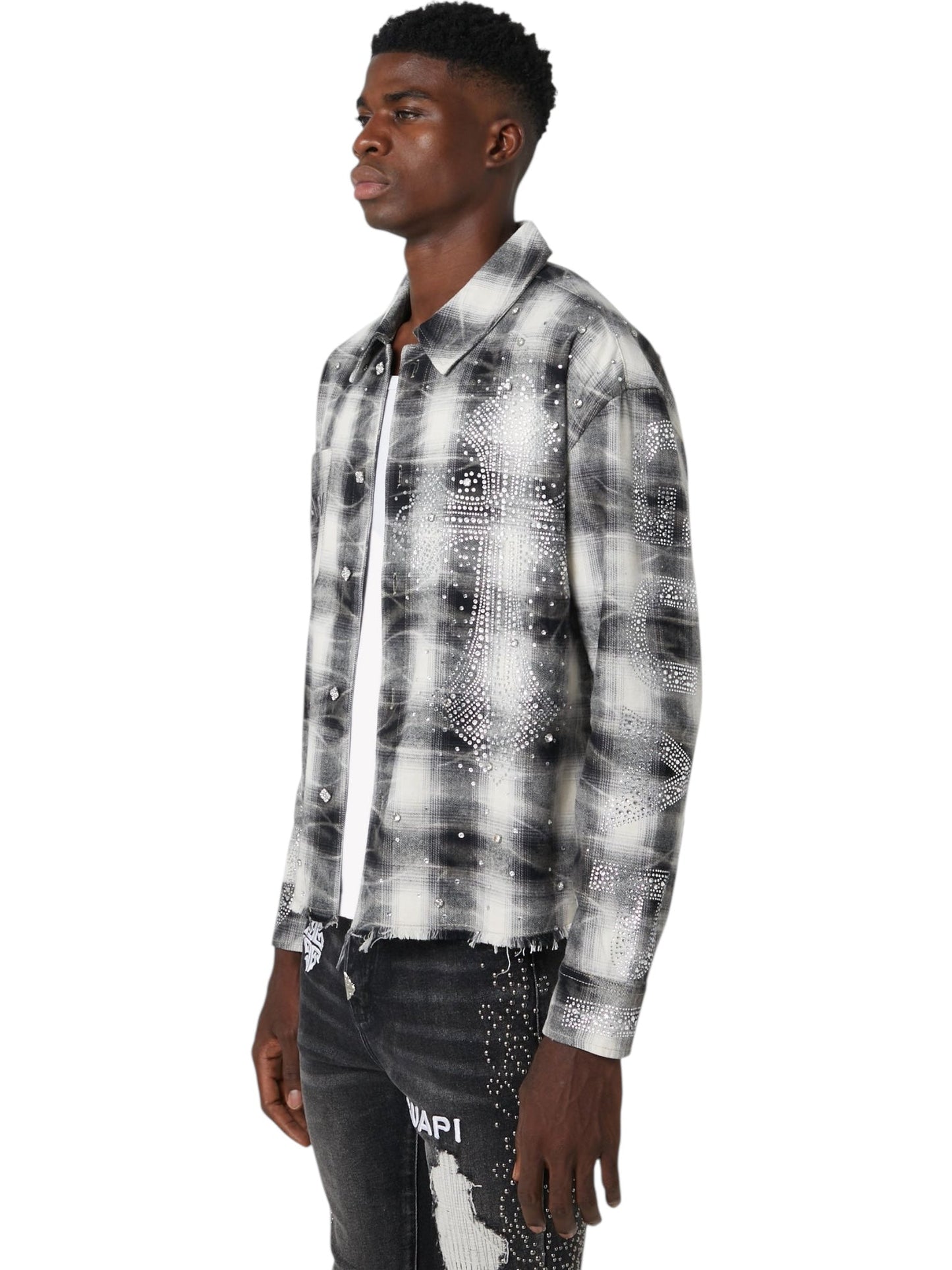 Guapi Cloud Grey Cross Flannel
