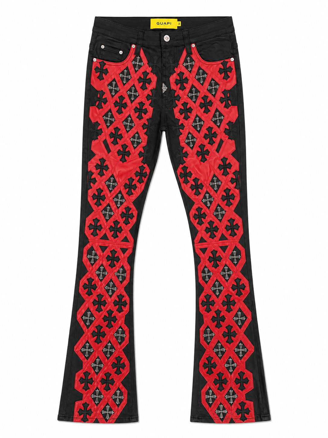Probus Guapi Crimson Relic Waxed Denim Red/Black Guapi Crimson Relic Waxed Denim Red/Black RED
