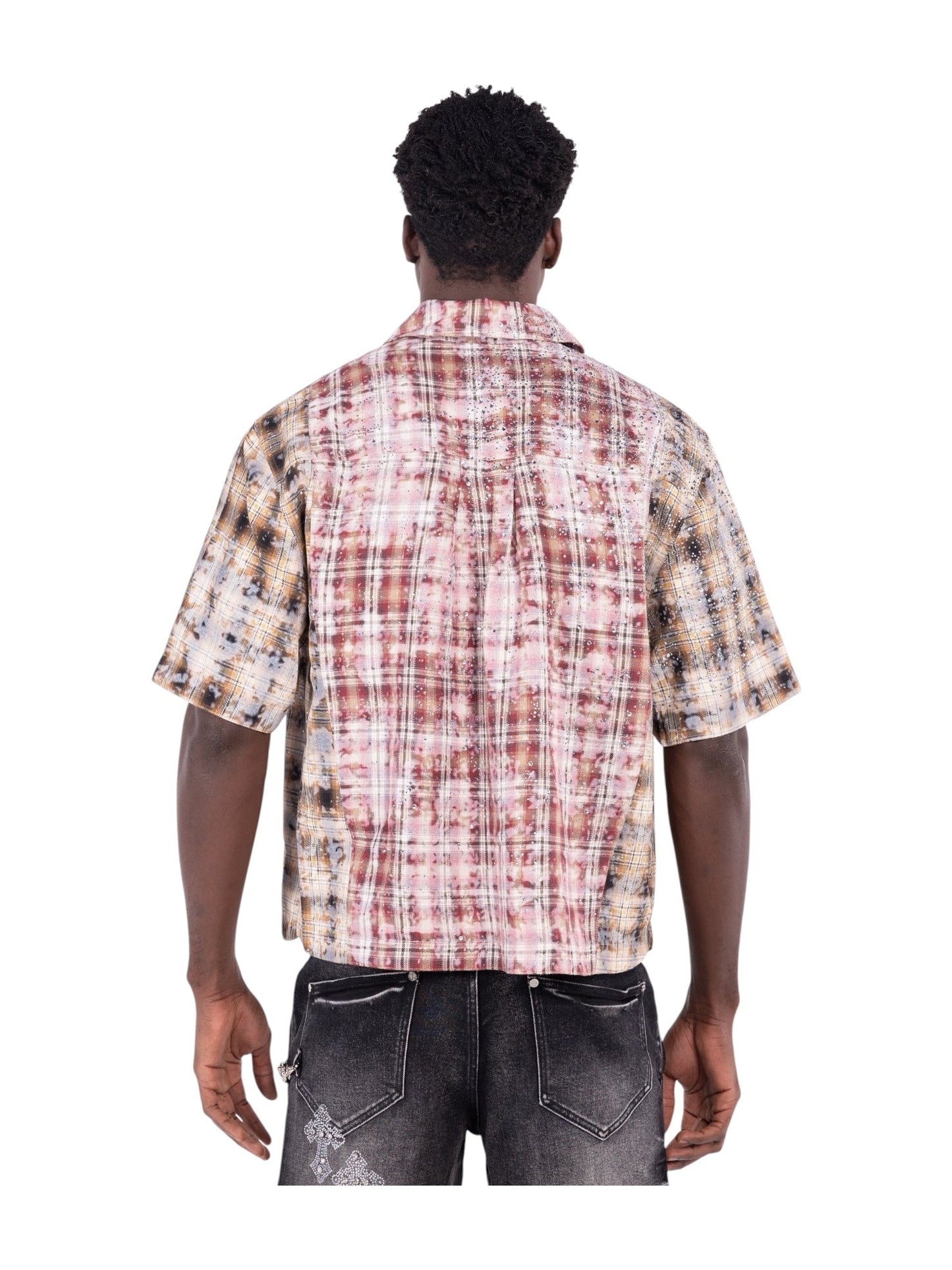 Guapi Eclipse Plaid Shirt Red