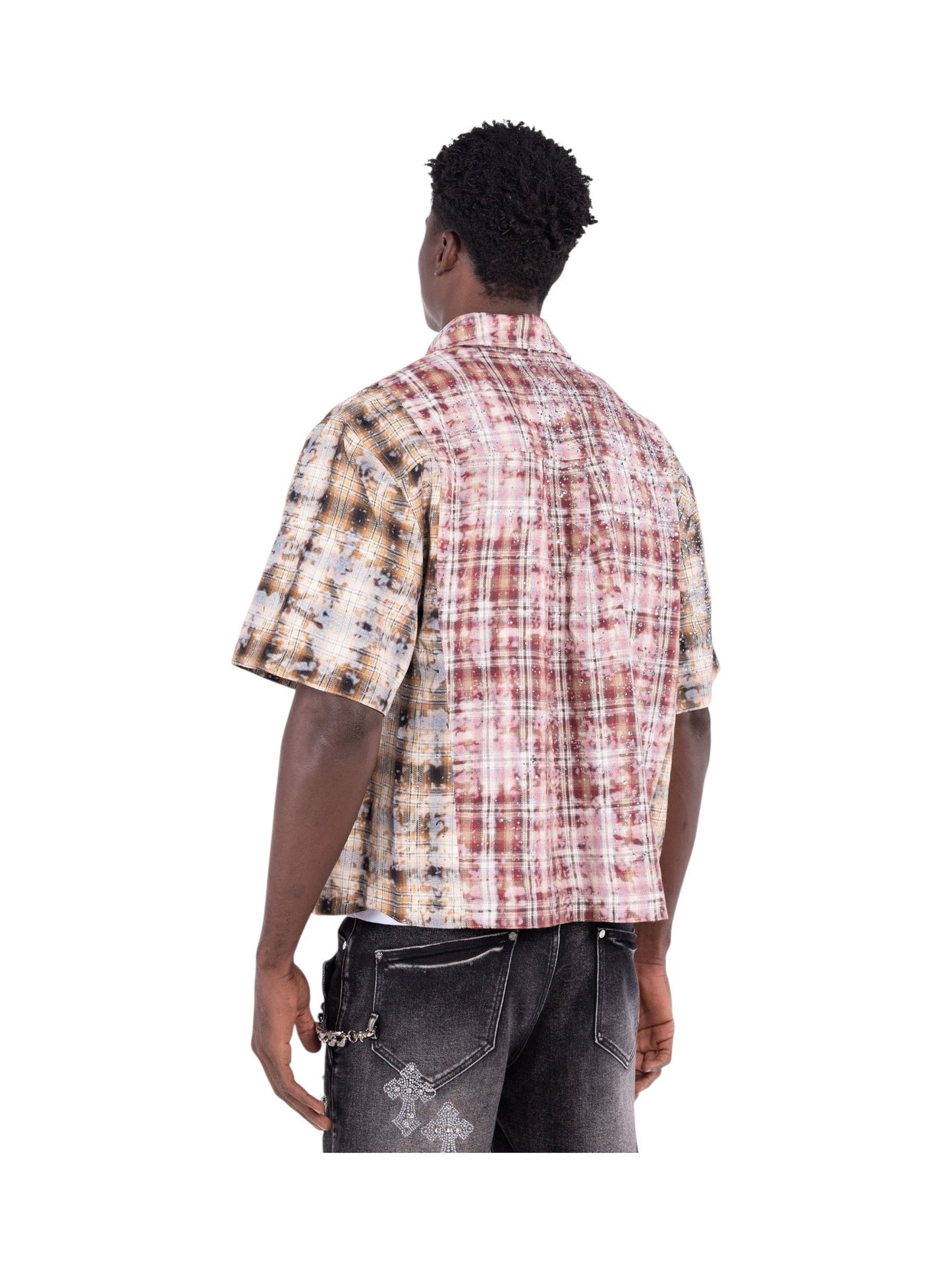 Guapi Eclipse Plaid Shirt Red