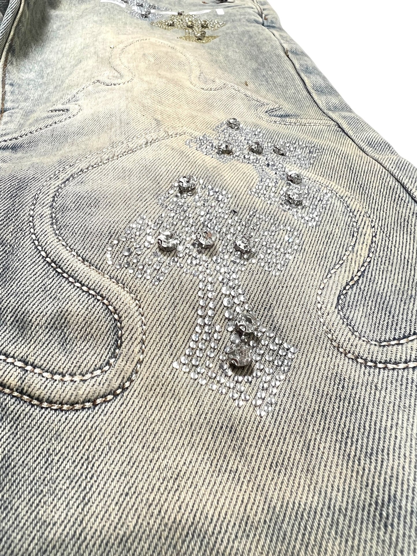 Guapi Faded Cross Denim V2 Jeans