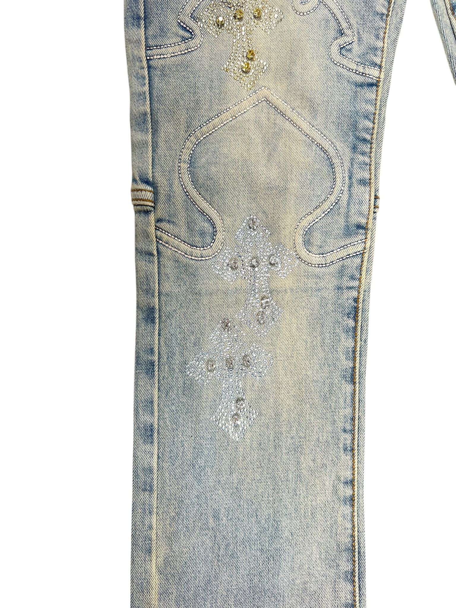 パンツ GUAPI Faded Cross Denim V2 Guapi Faded Cross Denim V2 Jeans - Probus