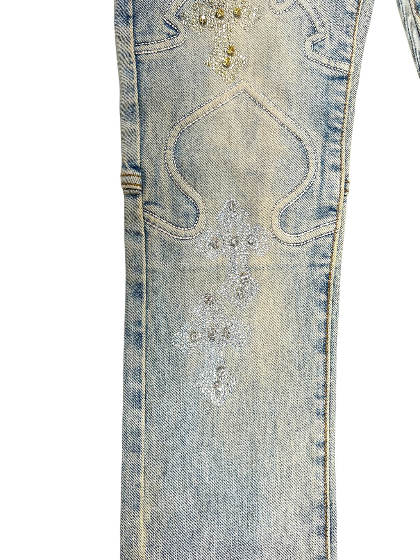 Guapi Faded Cross Denim V2 Jeans
