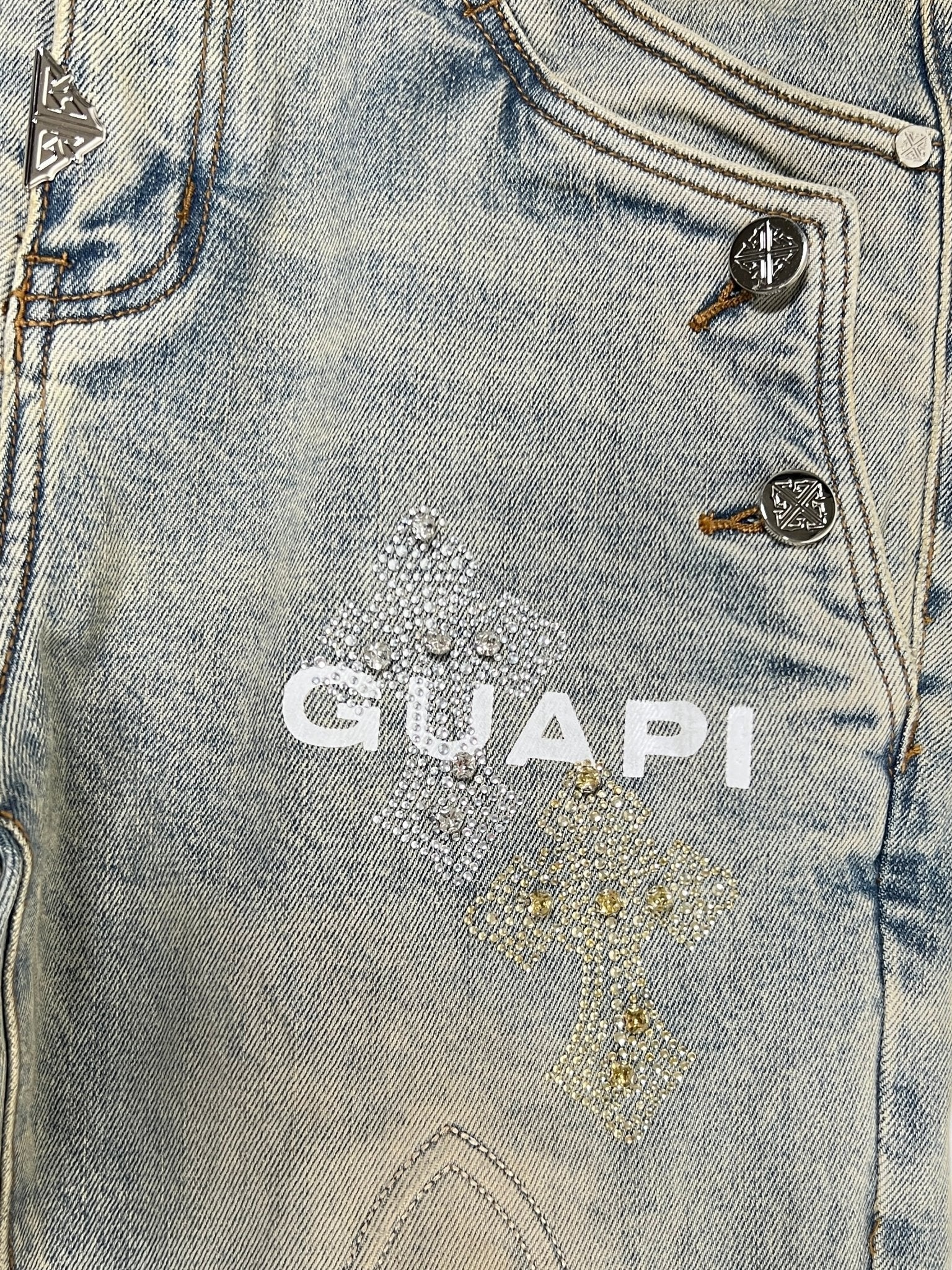 Guapi Faded Cross Denim V2 Jeans - Probus