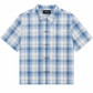 Guapi Glacier Plaid Shirt Blue