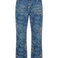 Probus GUAPI Hell Dragger Laser Denim Pant GUAPI Hell Dragger Laser Denim Pant BLUE