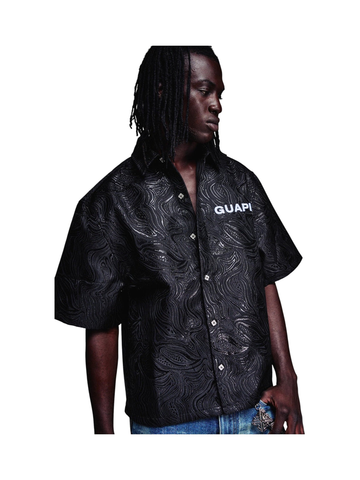 Probus Guapi Liquid Black Shirt Guapi Liquid Black Shirt BLACK