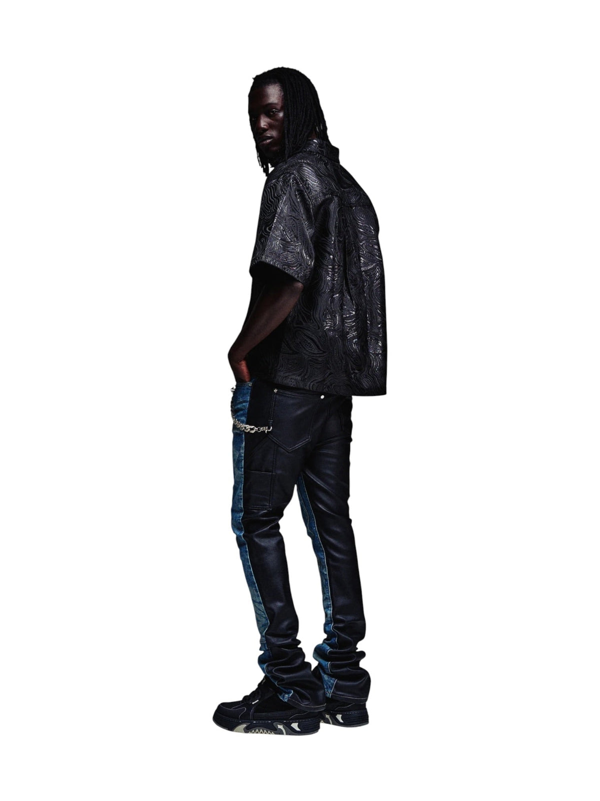 Probus Guapi Liquid Black Shirt Guapi Liquid Black Shirt BLACK