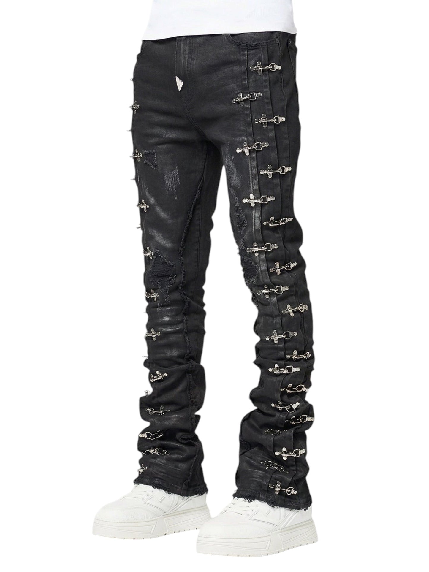 Guapi Obsidian Black Aviation Clasp Denim