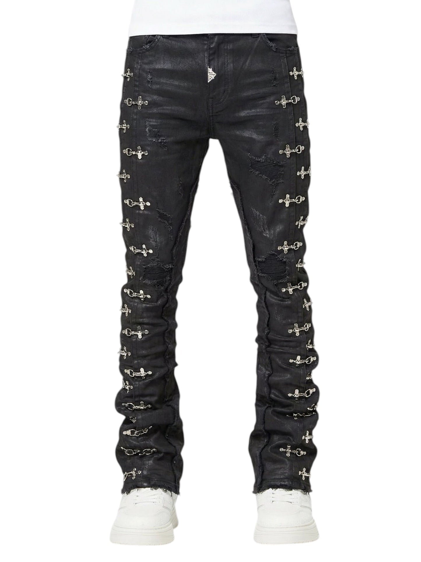 Guapi Obsidian Black Aviation Clasp Denim