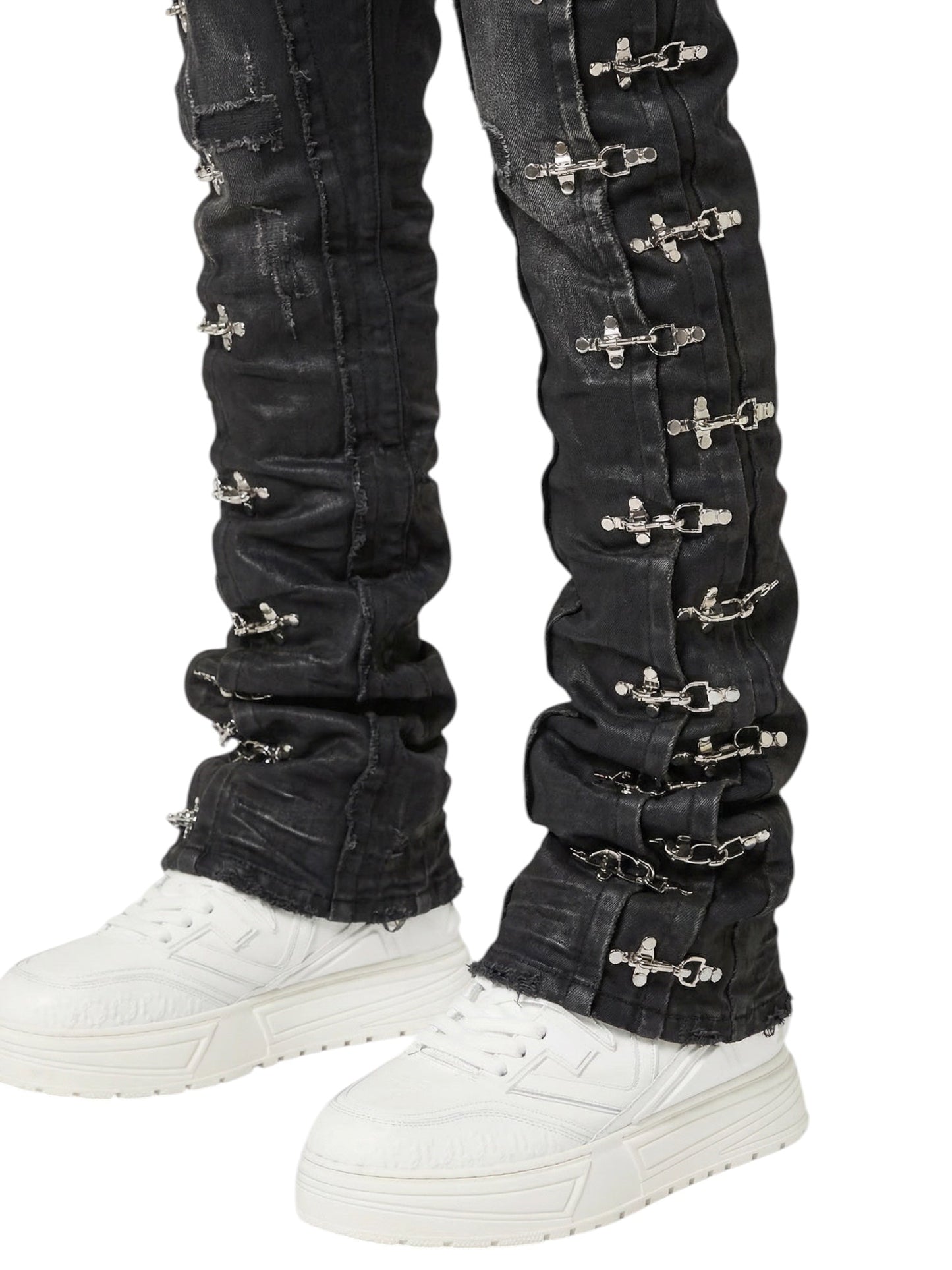 Guapi Obsidian Black Aviation Clasp Denim