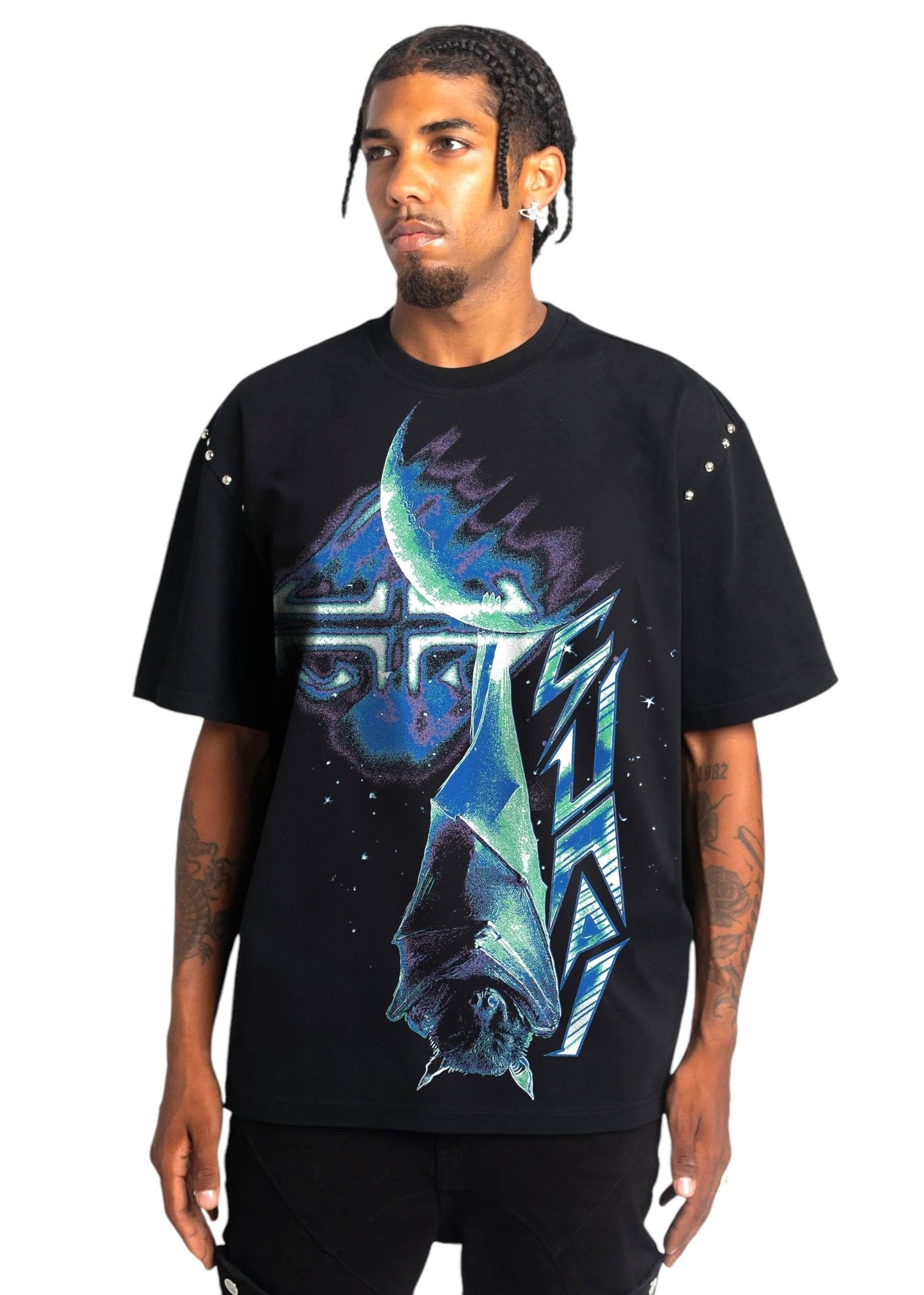 Guapi Obsidian Black Bat Tee