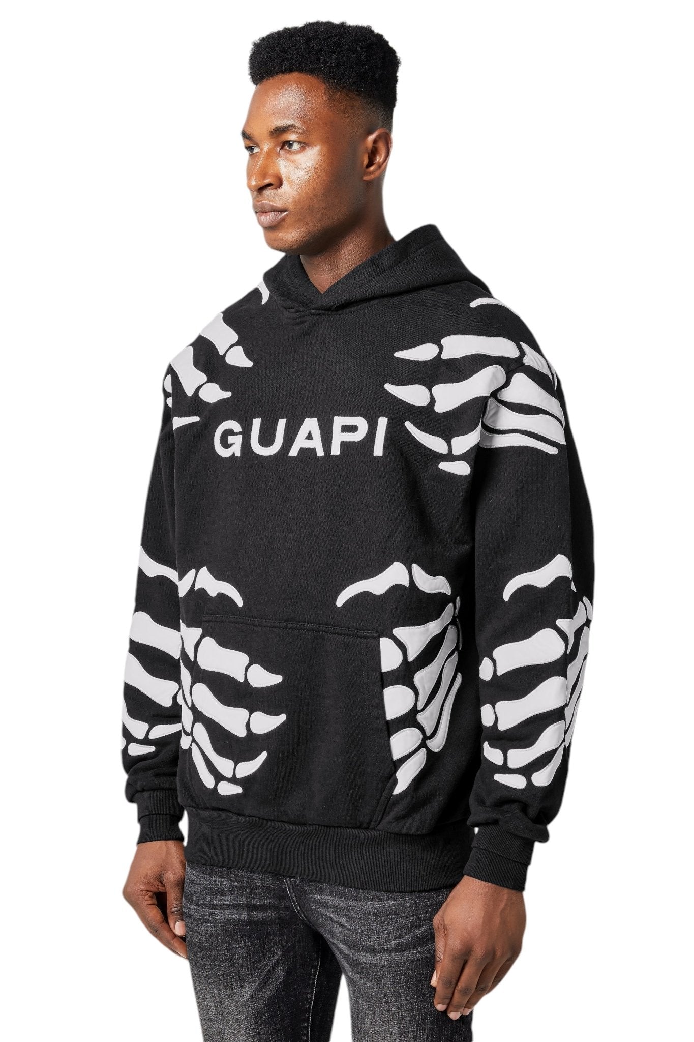 Guapi Obsidian Black Hell Dragger Hoodie