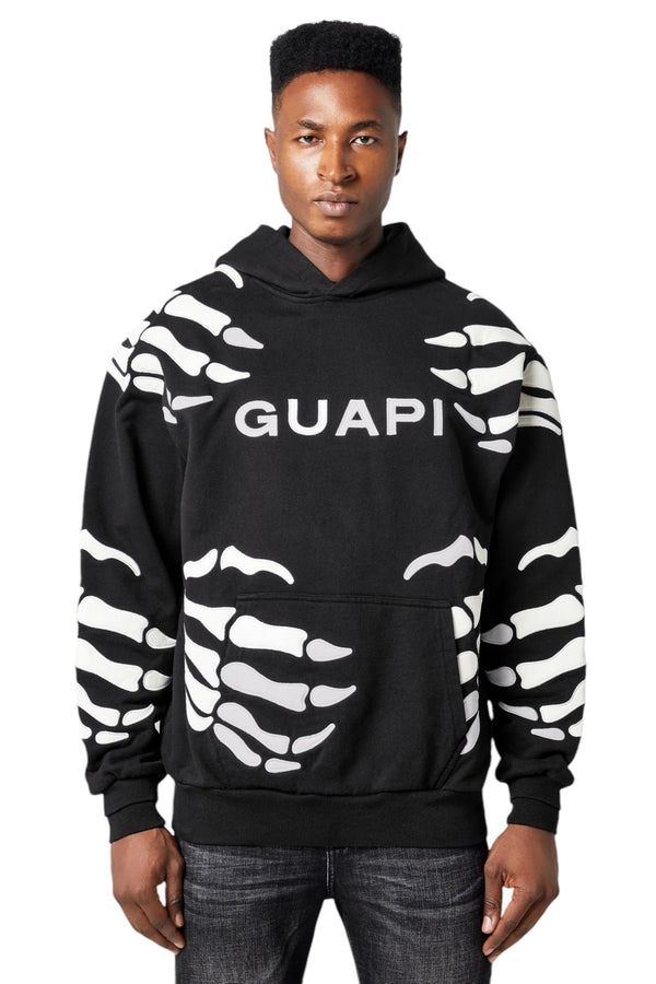 Guapi Obsidian Black Hell Dragger Hoodie