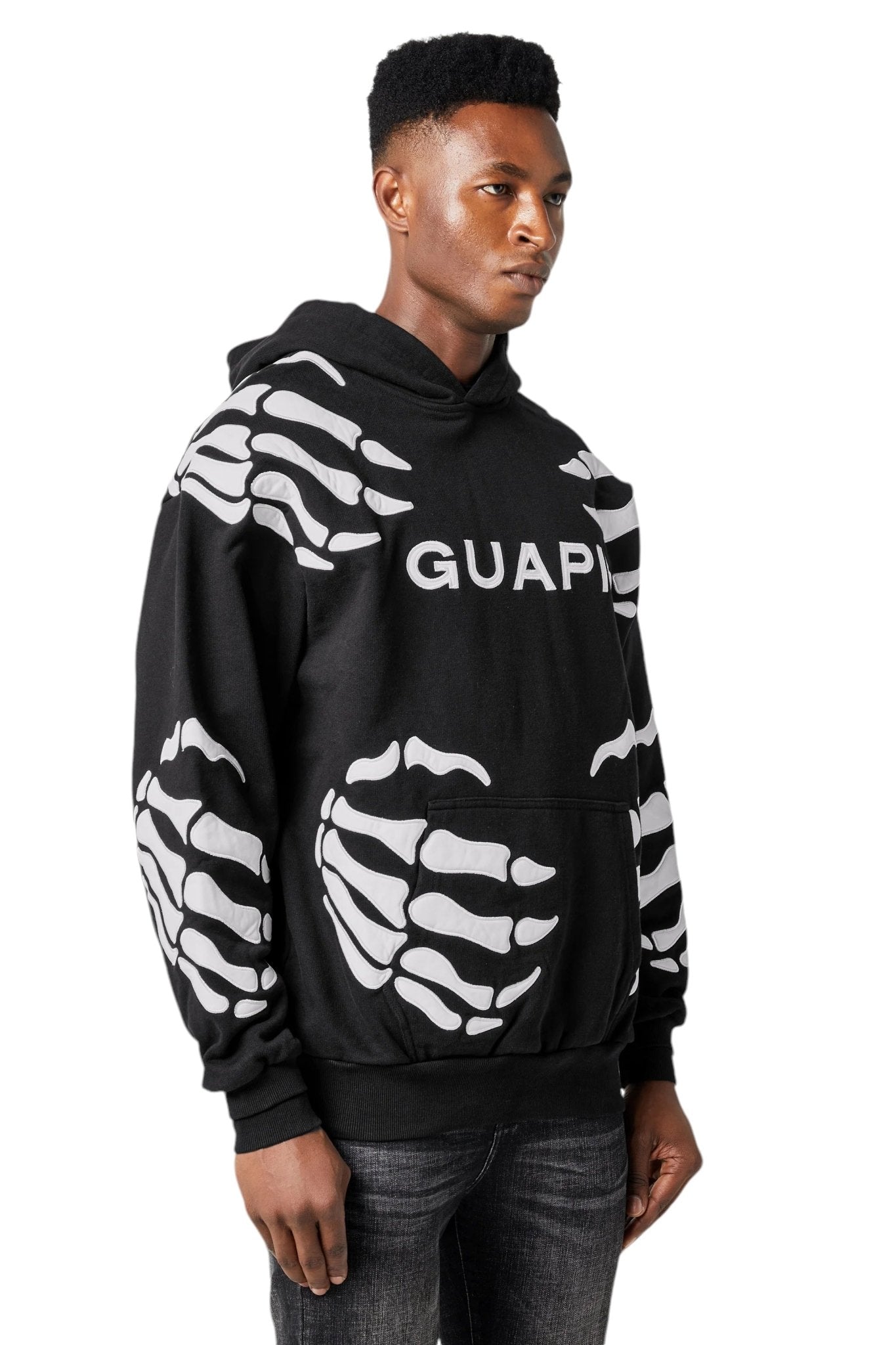 Guapi Obsidian Black Hell Dragger Hoodie