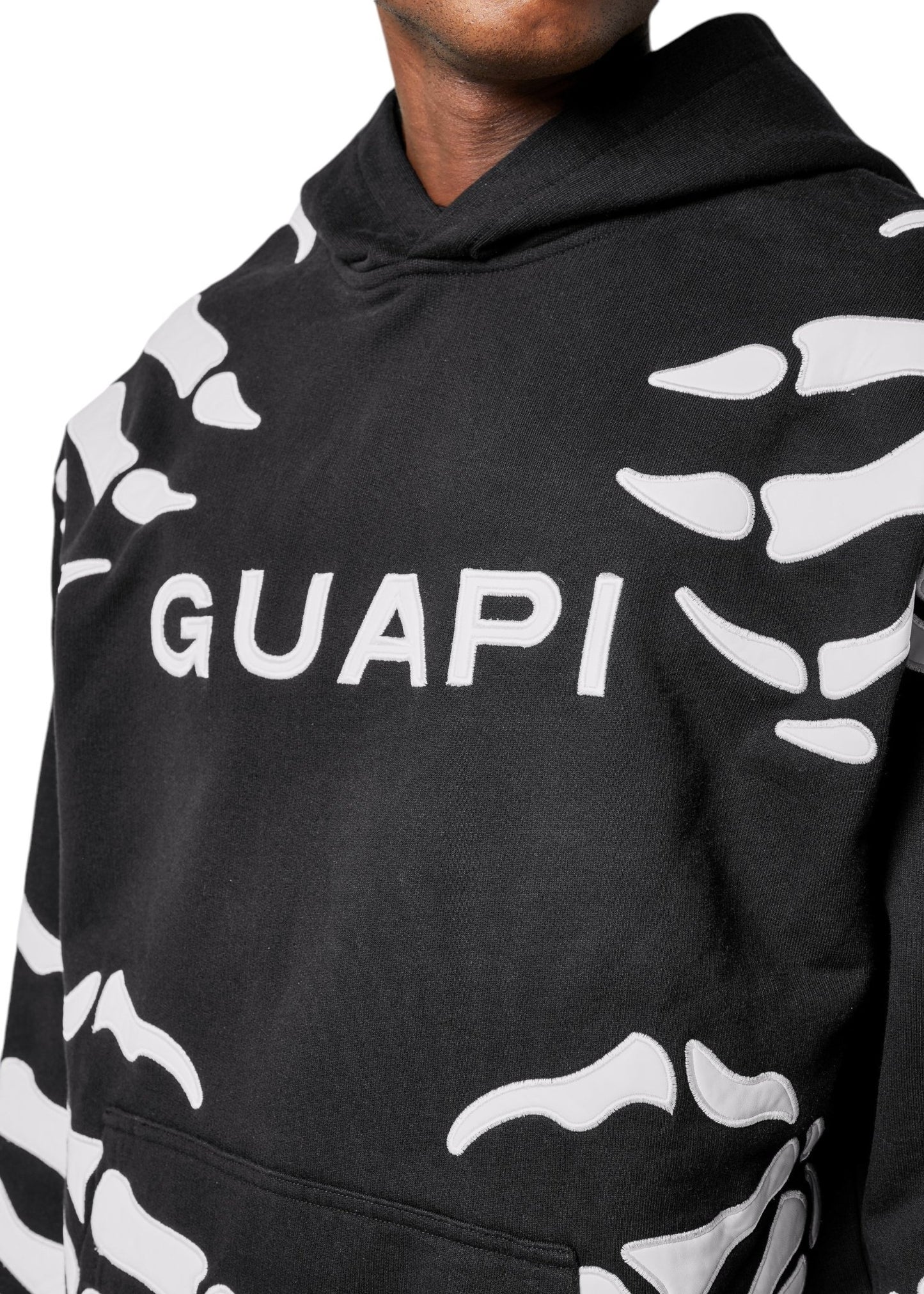 Guapi Obsidian Black Hell Dragger Hoodie