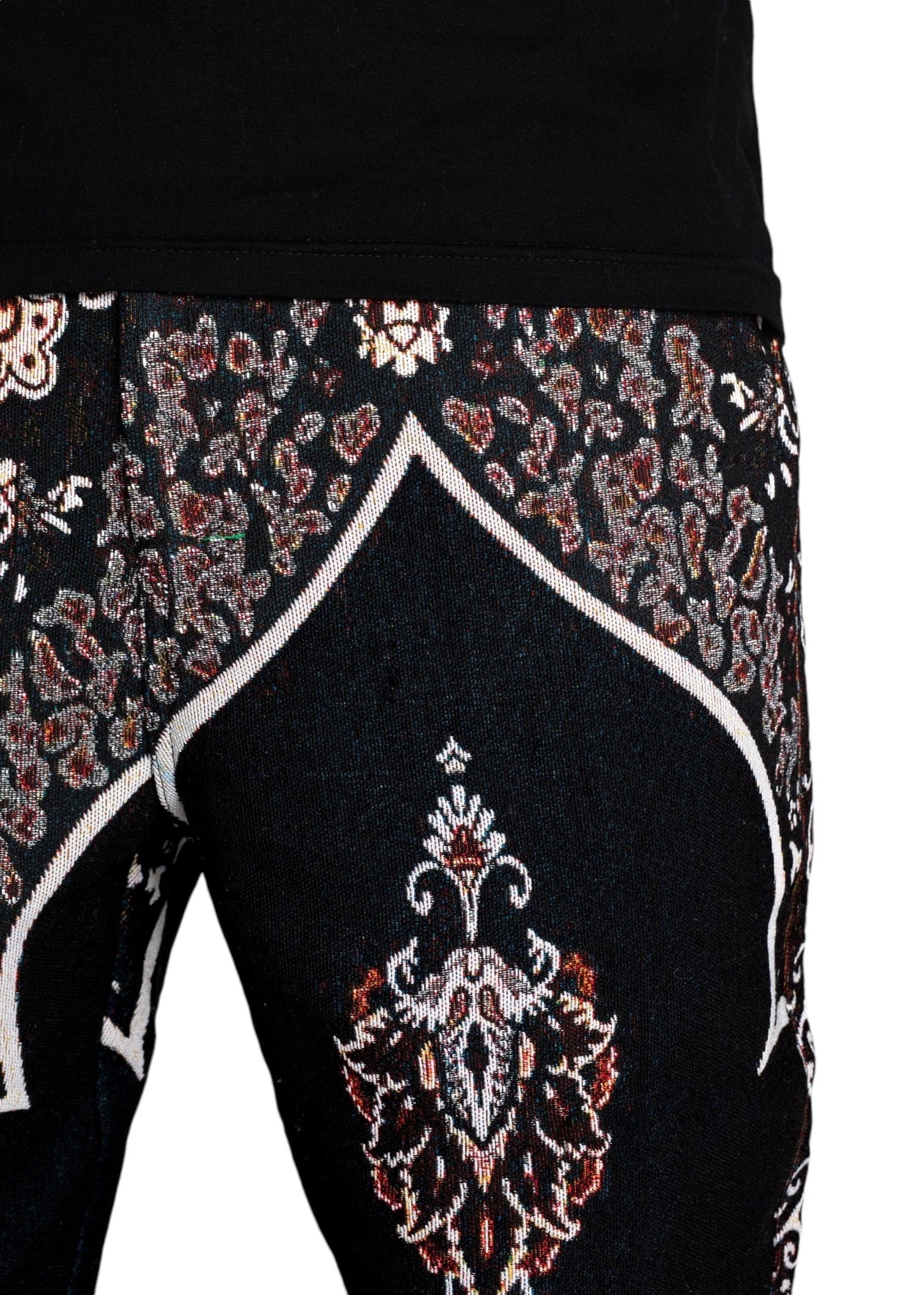 Guapi Obsidian Black Persian Tapestry Pants