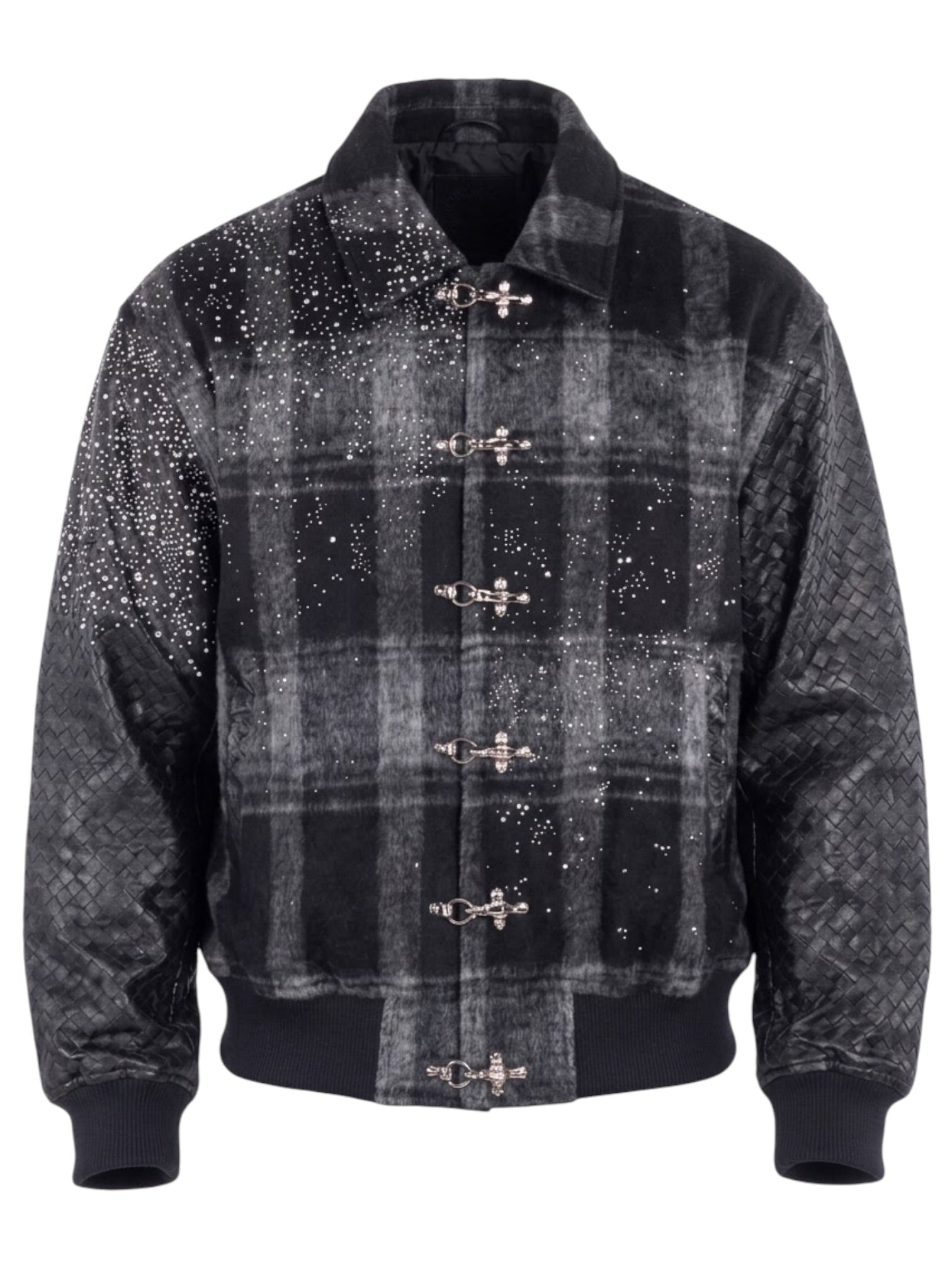 Guapi Obsidian Black Plaid Jacket