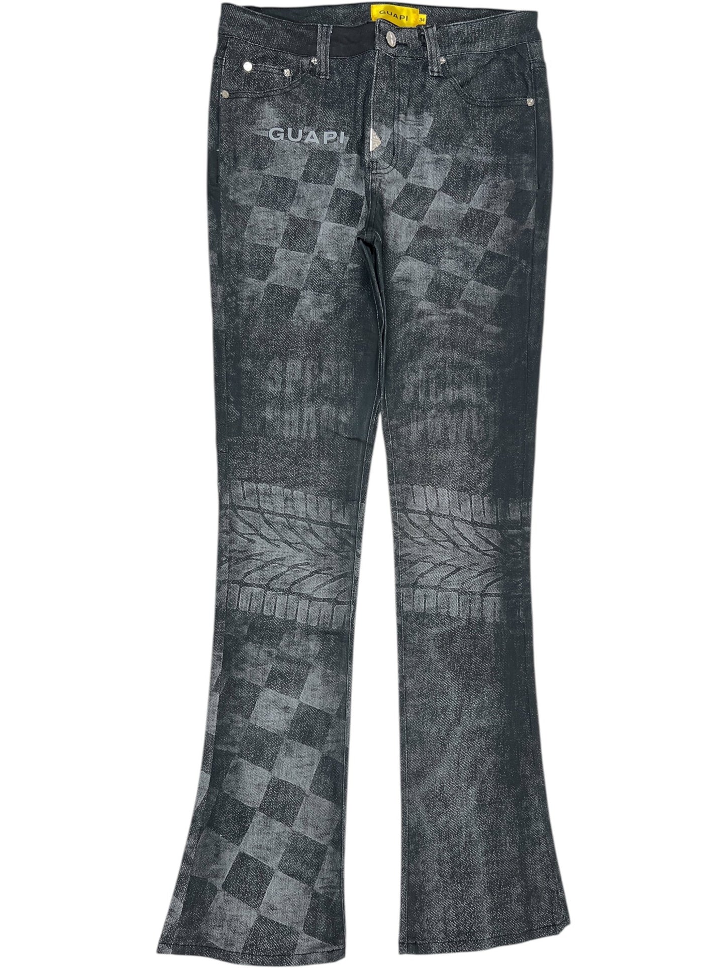 Guapi Obsidian Black Racer Denim V1
