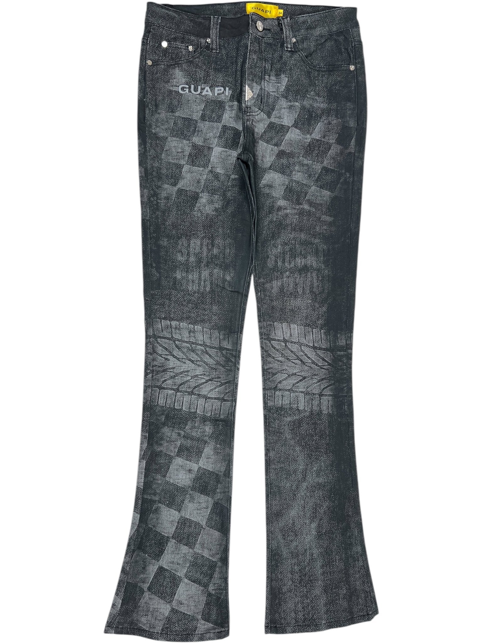 Guapi Obsidian Black Racer Denim V1