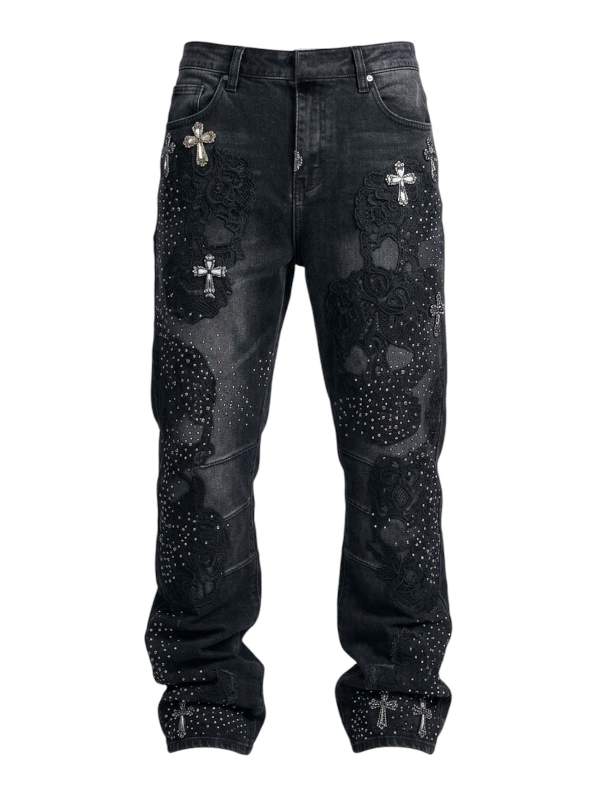 Probus Guapi Obsidian Black Sacred Skull Denim Guapi Obsidian Black Sacred Skull Denim BLACK